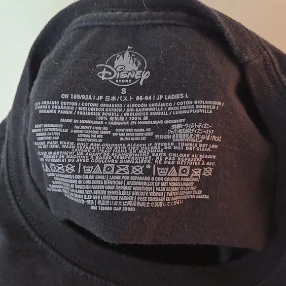 Disney Store black Minnie icon Halloween T shirt - Picture 5 of 5